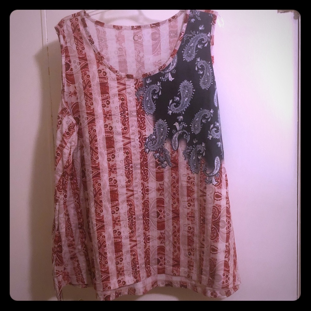 Patriotic tank top